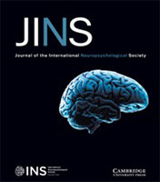 Journal of the International Neuropsychological Society cover